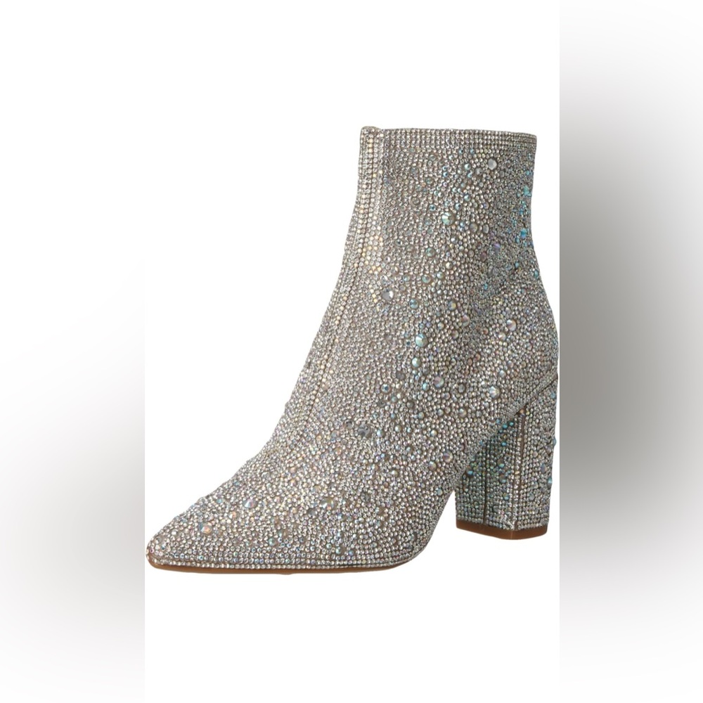 Betsey Johnson Rhinestone Ankle Boot